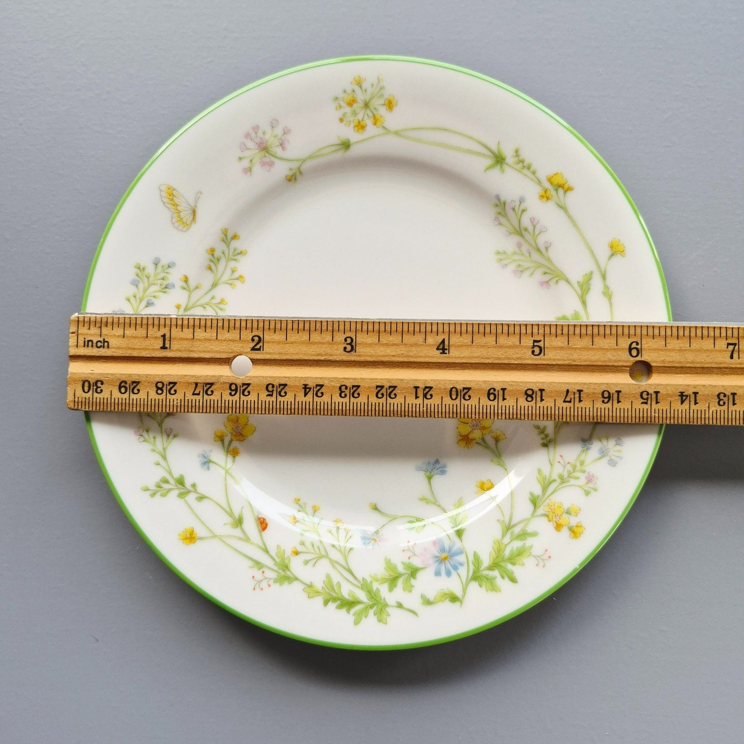 Noritake "Reverie" Bread Plate Set of 4, c.1974-86 Japan