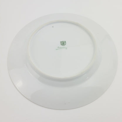 MZ Bridal Rose Floral Dinner Plate, Made in Czechoslovakia