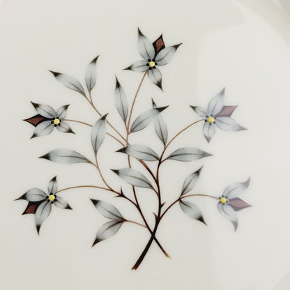 Lenox Kingsley Dinner Plate, Platinum Trim, c.1954-79 USA