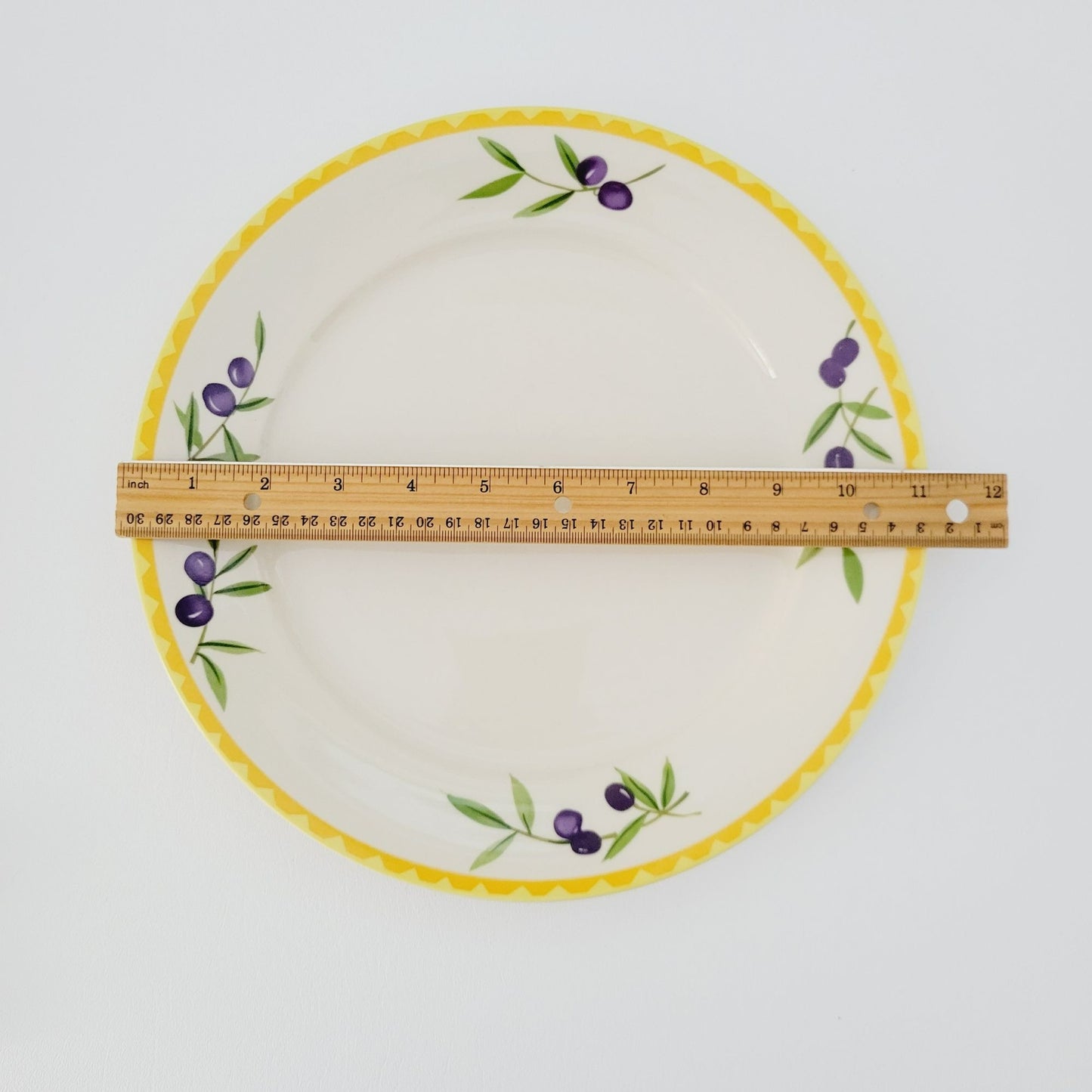 Studio Nova Olive Branch Stoneware Dinner Plate
