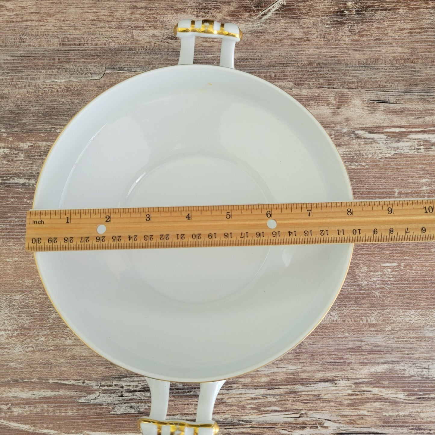 Noritake Rose China RO1 Covered Serving Bowl, c.1945-48 Occupied Japan