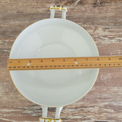 Noritake Rose China RO1 Covered Serving Bowl, c.1945-48 Occupied Japan