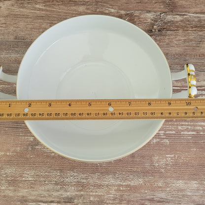 Noritake Rose China RO1 Covered Serving Bowl, c.1945-48 Occupied Japan