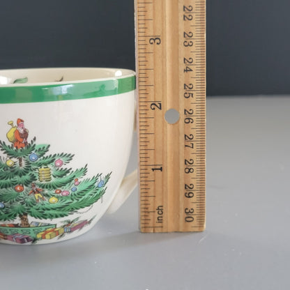 Spode  Christmas Tree Cup Set of 2, England c.1990s
