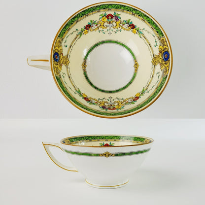 Minton Windsor Teacup Set of 4, c.1923-50 England