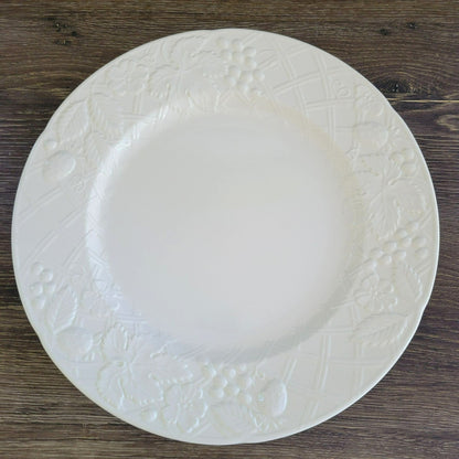 English Countryside White 12"Round Serving Platter