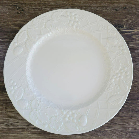 English Countryside White 12"Round Serving Platter