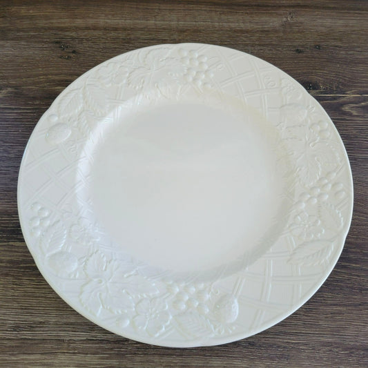 English Countryside White 12"Round Serving Platter