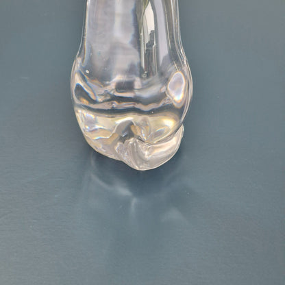 Silvestri Art Glass Sitting Cat Figurine