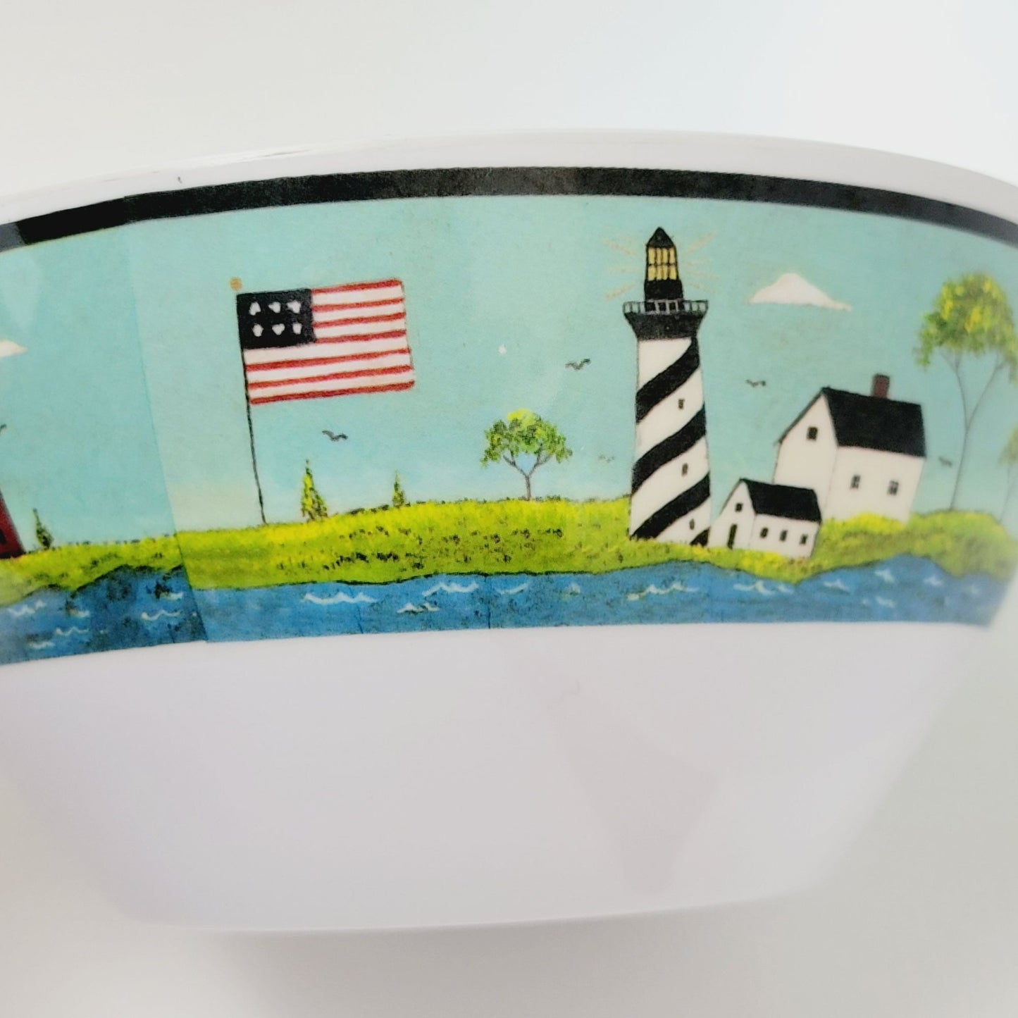 Sakura Coastal Breeze Plastic Bowl Set of 2