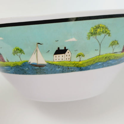 Sakura Coastal Breeze Plastic Bowl Set of 2