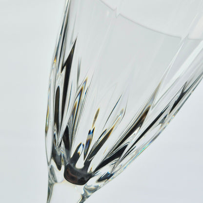Mikasa "High Point" Crystal Goblet Set of 2, c.1999-2004 Japan