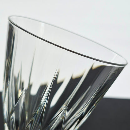 Mikasa "High Point" Crystal Goblet Set of 2, c.1999-2004 Japan