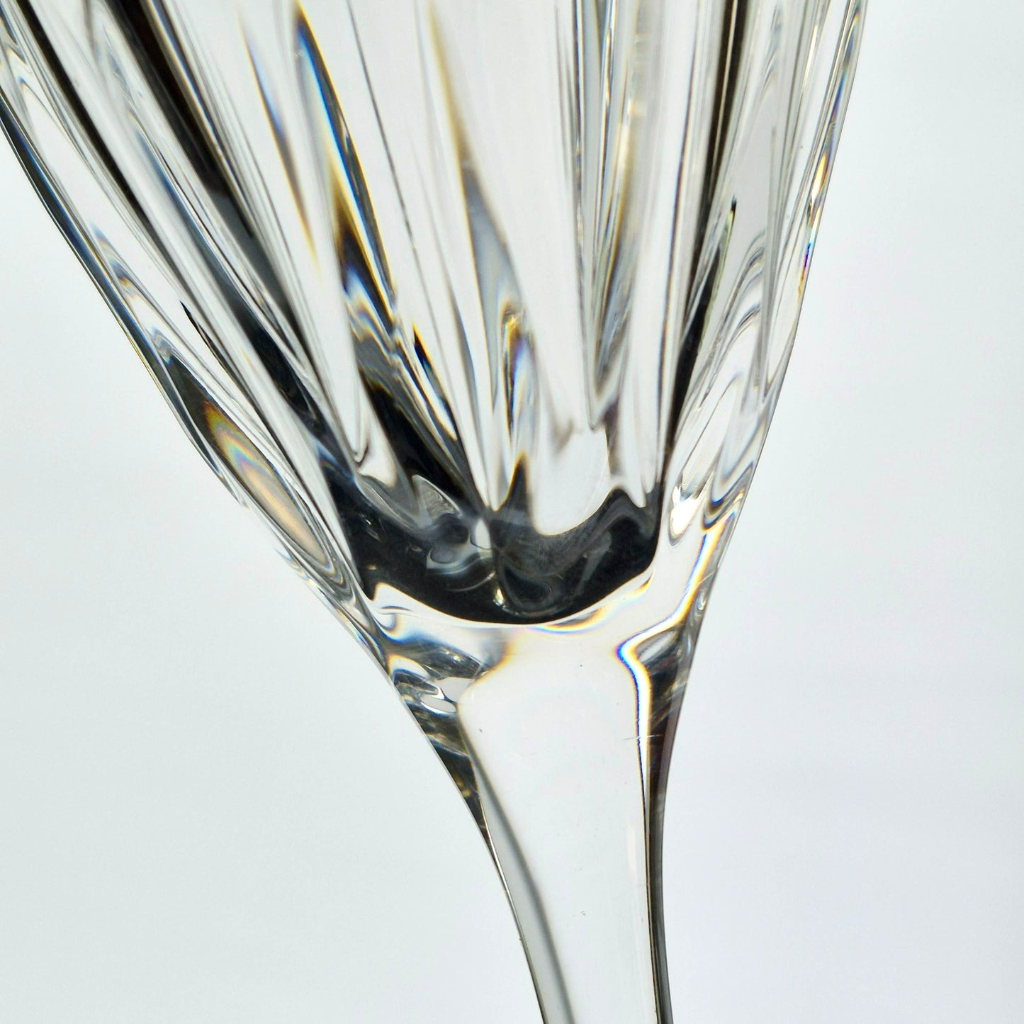 Mikasa "High Point" Crystal Goblet Set of 2, c.1999-2004 Japan