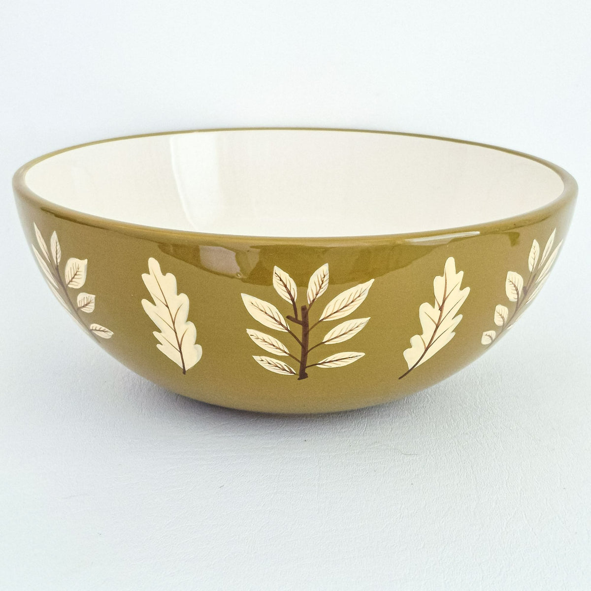 Tag Autumn Leaves 11" Round Serving Bowl