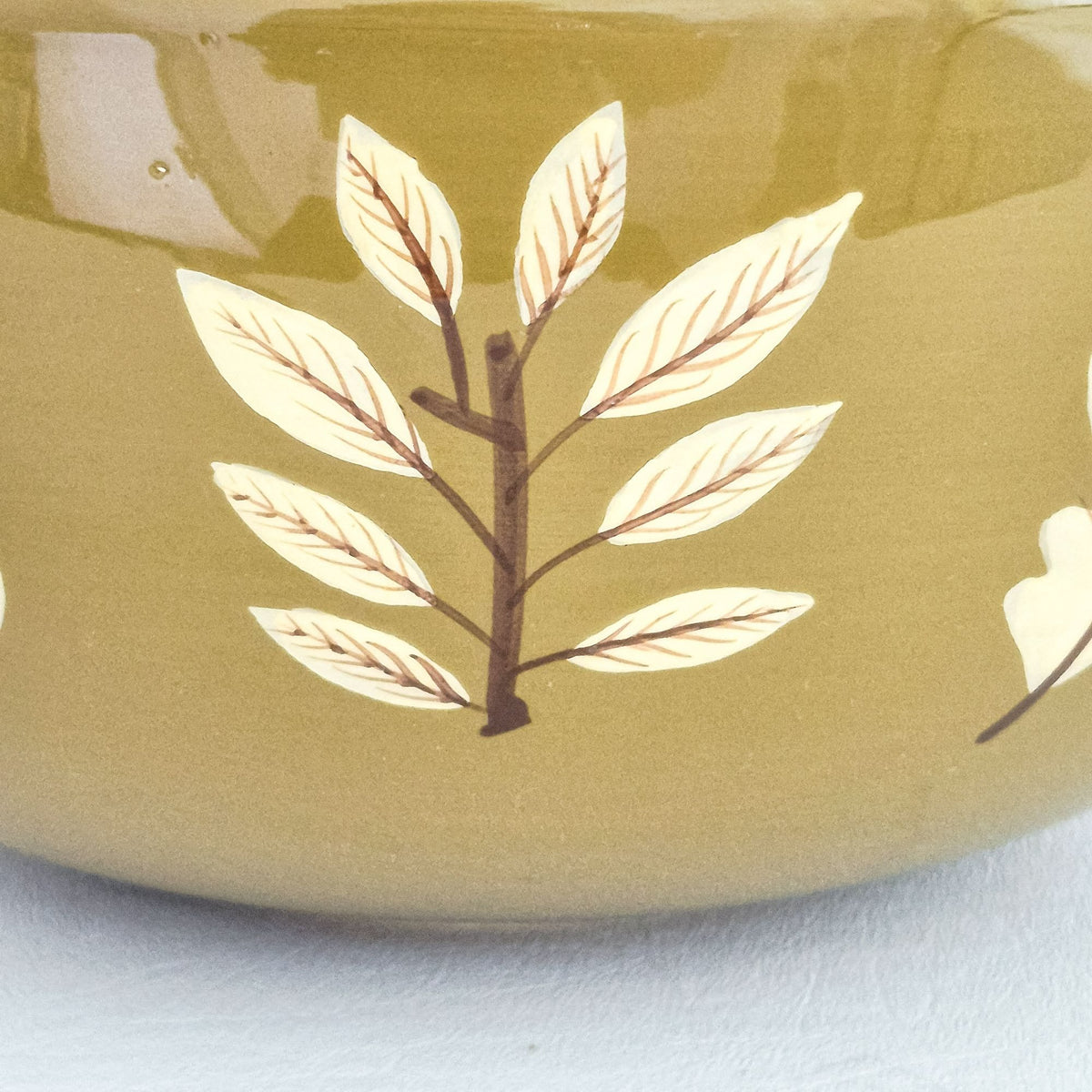 Tag Autumn Leaves 11" Round Serving Bowl