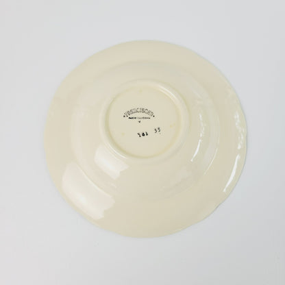 Franciscan Desert Rose Cereal Bowl c.1949-53 USA Back Stamp