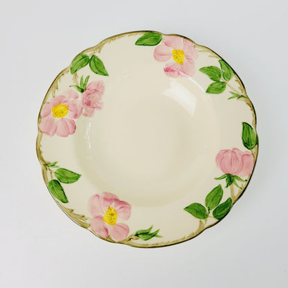 Franciscan Desert Rose Cereal Bowl c.1949-53 USA Back Stamp