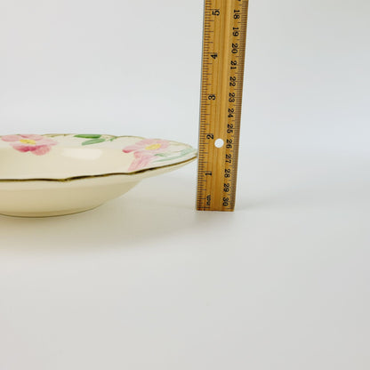 Franciscan Desert Rose Cereal Bowl c.1949-53 USA Back Stamp