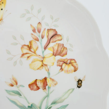 Lenox Butterfly Meadow Monarch Dinner Plate Spring Summer Garden Kitchen Decor
