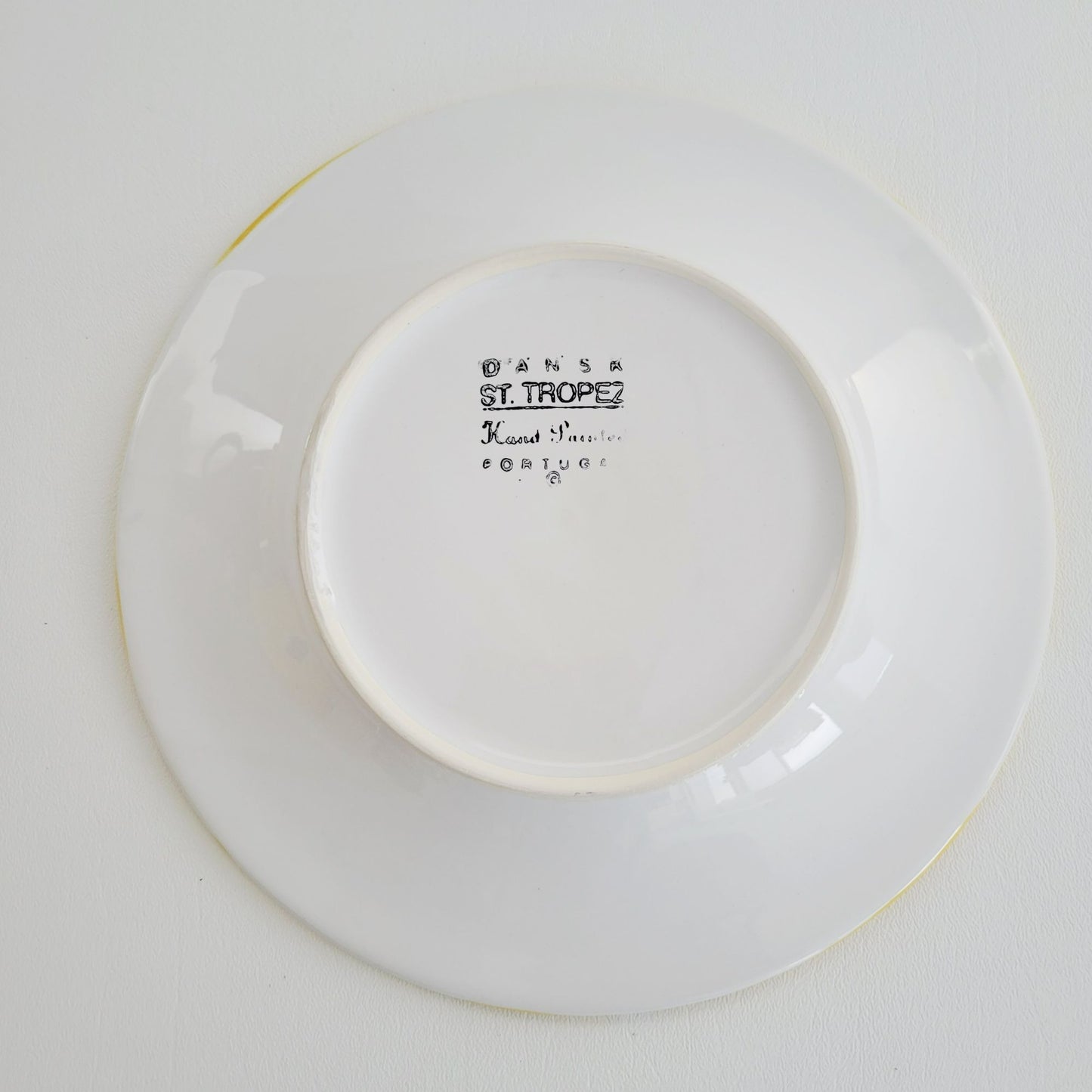 Dansk St. Tropez Salad Plate, Made in Portugal