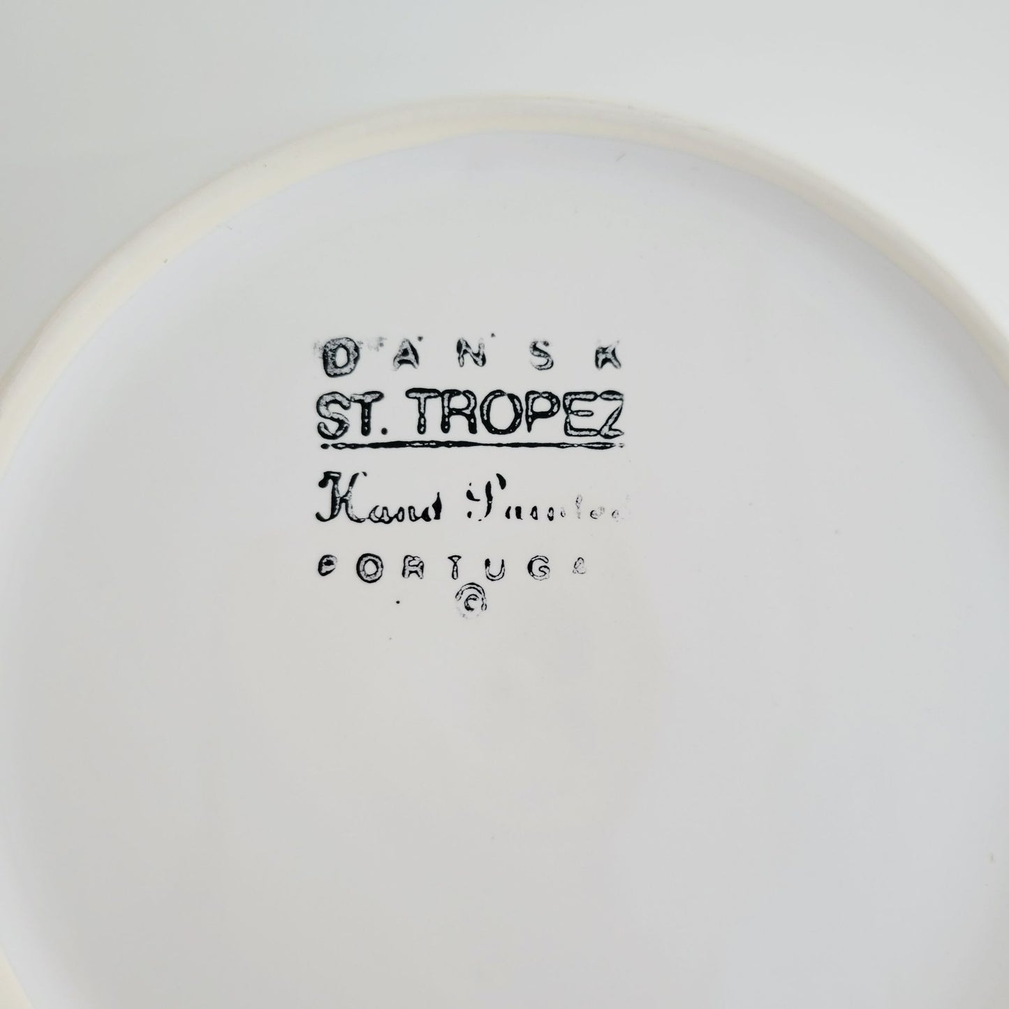 Dansk St. Tropez Salad Plate, Made in Portugal