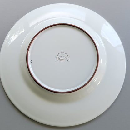 Herend Village Pottery Morning Song Dinner Plate, Hand-Painted, Made in Hungary