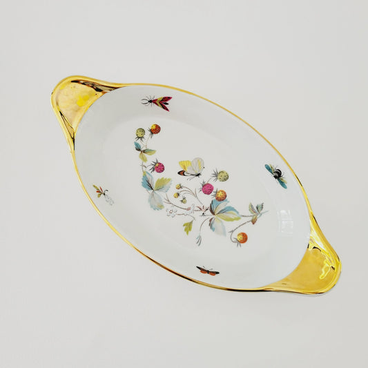 Royal Worcester Strawberry Fair Oval Baking Dish, Size 9