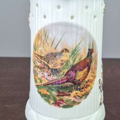 Vintage German Puzzle Beer Stein with Hidden Nude Lithophane