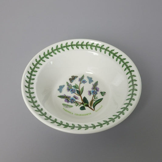 Portmeirion Botanic Garden Rim Cereal Bowl, Speedwell Pattern