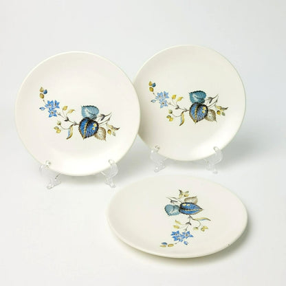 SylvaC "Lime Grove" Bread Plates Set of 3, c1.960s England