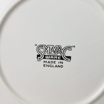 SylvaC "Lime Grove" Bread Plates Set of 3, c1.960s England