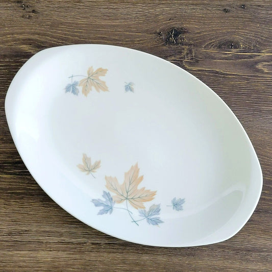 Noritake Maplewood 14" Oval Serving Platter, c.1960s Japan