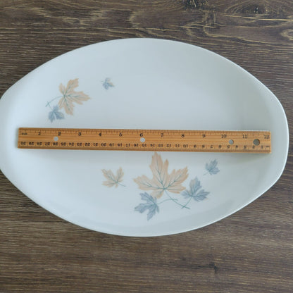 Noritake Maplewood 14" Oval Serving Platter, c.1960s Japan