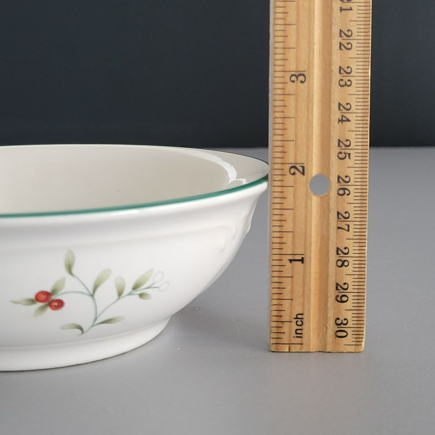 Pfaltzgraff Winterberry Cereal Bowls, Set of 2, Made in USA