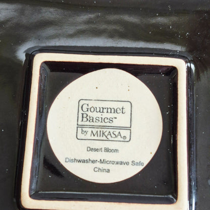 Mikasa "Desert Bloom" Square Salad Plate, c.2009-13