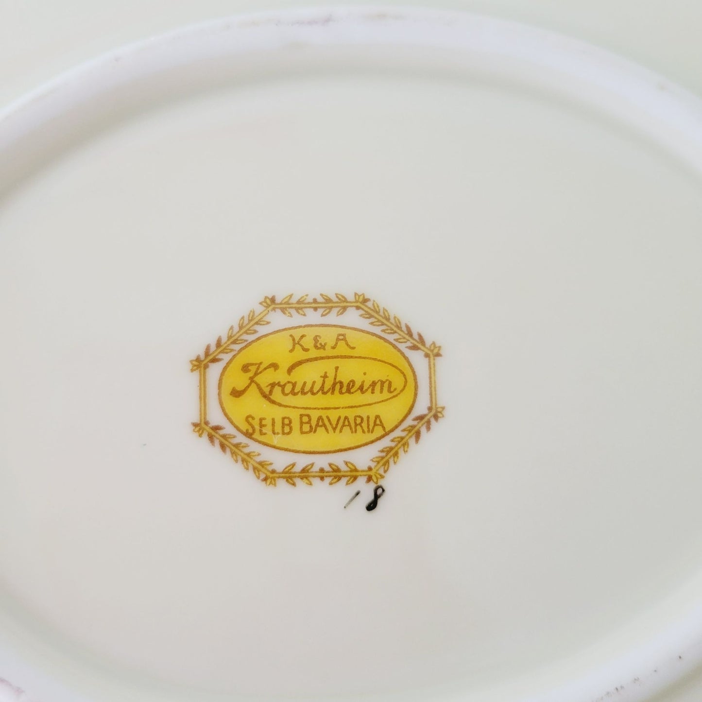 K&A Krautheim Oval Platter 15" La Marquise, Selb Bavaria Germany