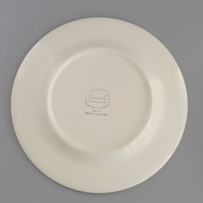 Franciscan Floral Salad Plate, Set of 2, c.1970s USA