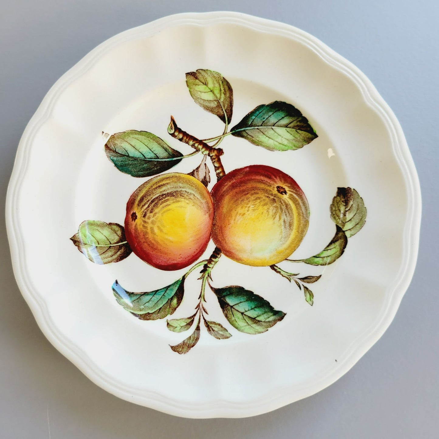 Spode Apple Bread Plate Set of 2, c.1962-64 England