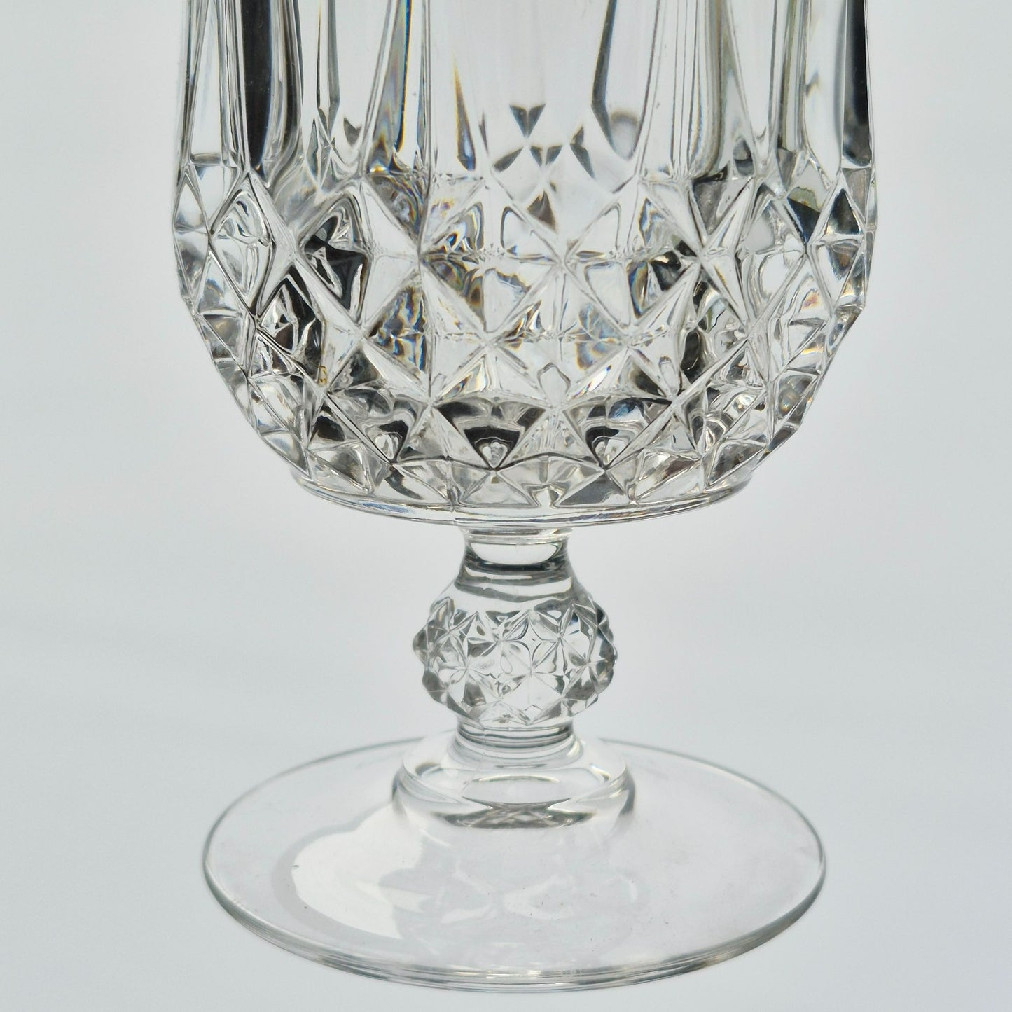 Cristal D'Arques "Longchamp" Iced Tea Glass, Set of 2, France c.1978-
