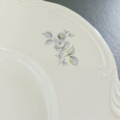 Bohemian China Wild Flower Oval Platter, Made in Czechoslovakia