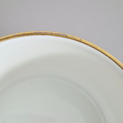 Richard Ginori "Palermo Yellow" Flat Cup Set of 2, Italy c.1960-70s