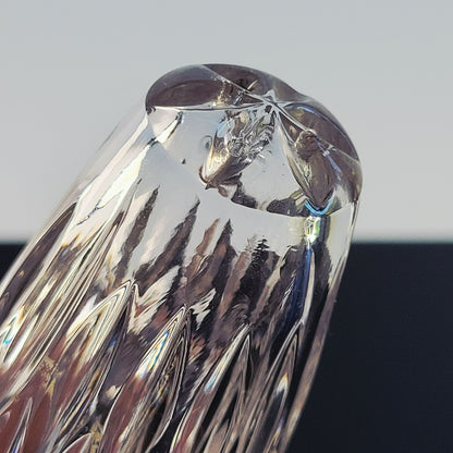 Princess House Royal Highlights Glass Salt & Pepper Shakers