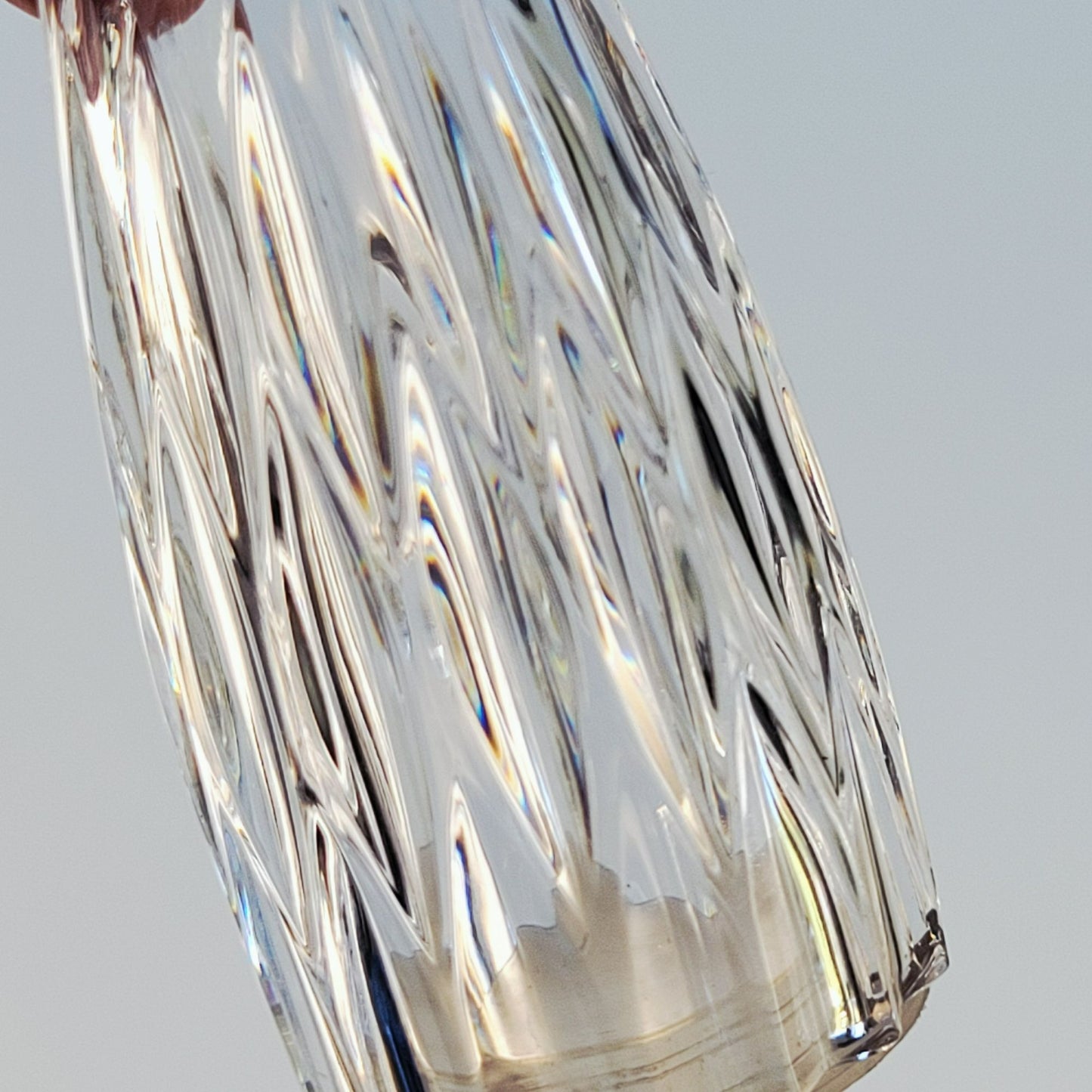 Princess House Royal Highlights Glass Salt & Pepper Shakers