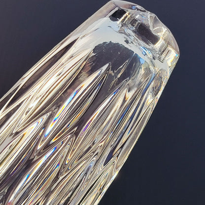 Princess House Royal Highlights Glass Salt & Pepper Shakers