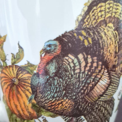 Pottery Barn "Heritage Turkey" Coffee Mug