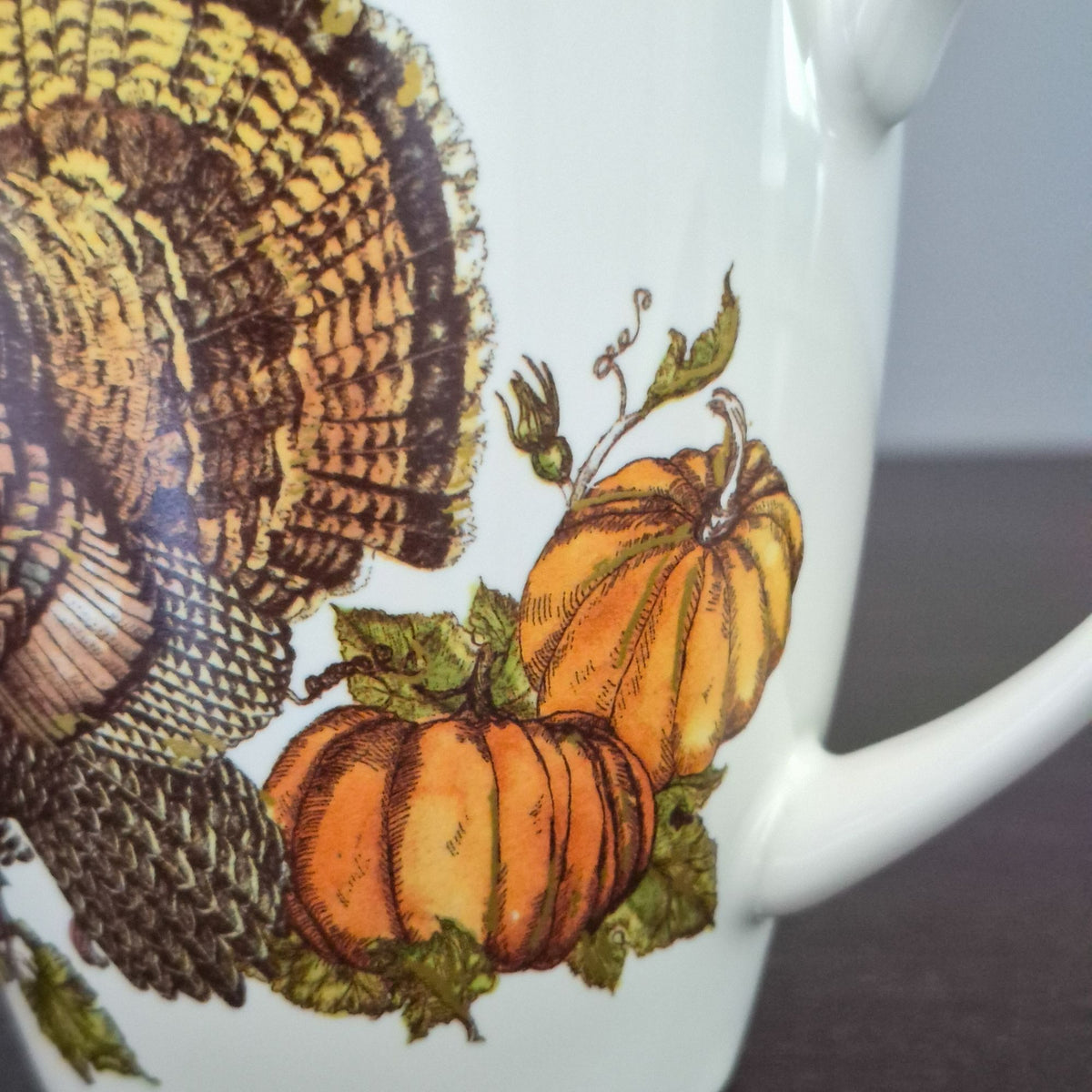 Pottery Barn "Heritage Turkey" Coffee Mug