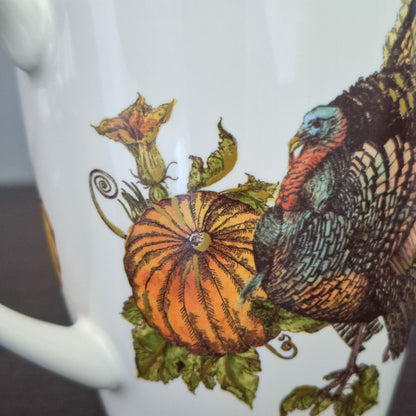 Pottery Barn "Heritage Turkey" Coffee Mug