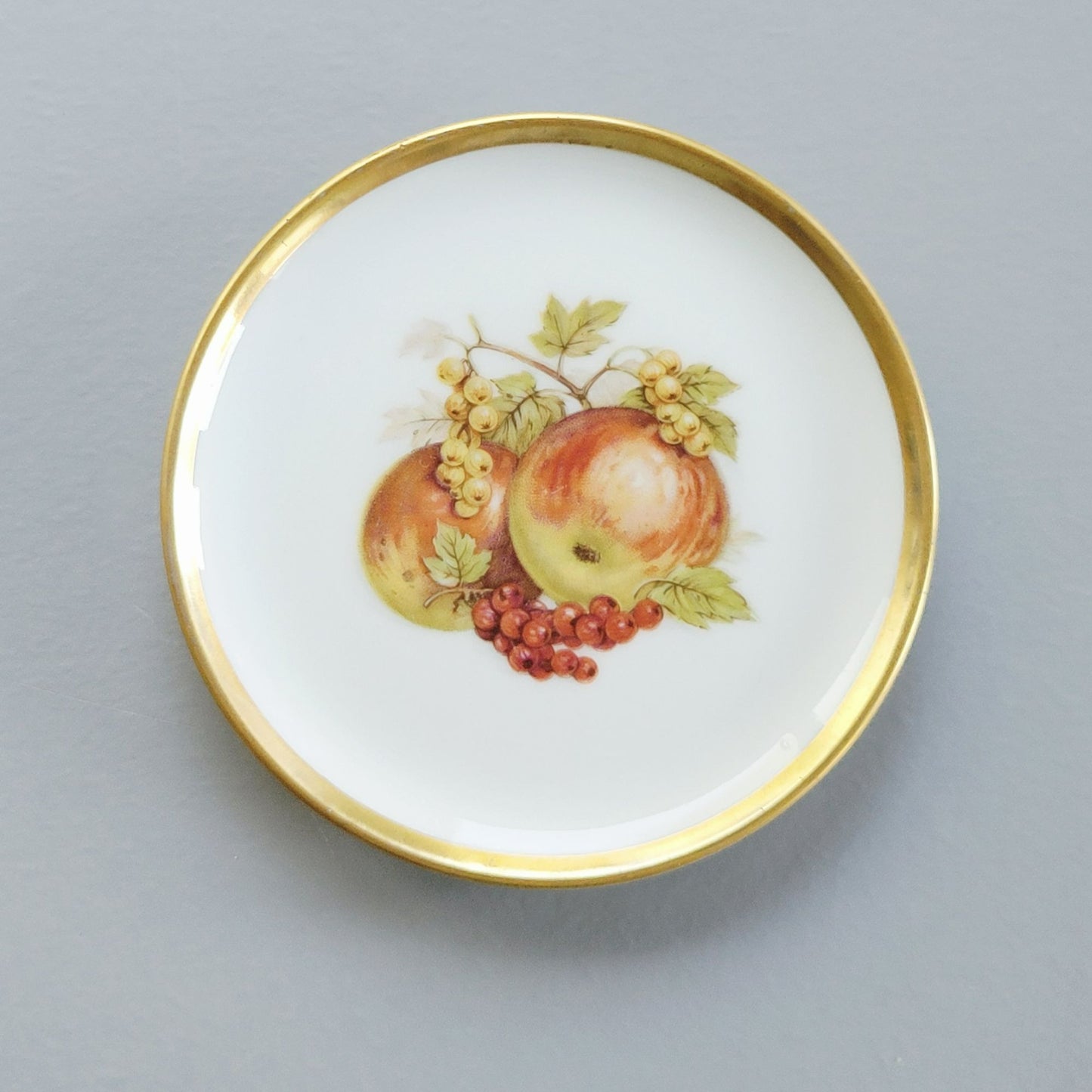 Bavaria Porcelain Fruit Coaster, Set of 6, Made in Germany