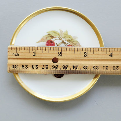 Bavaria Porcelain Fruit Coaster, Set of 6, Made in Germany